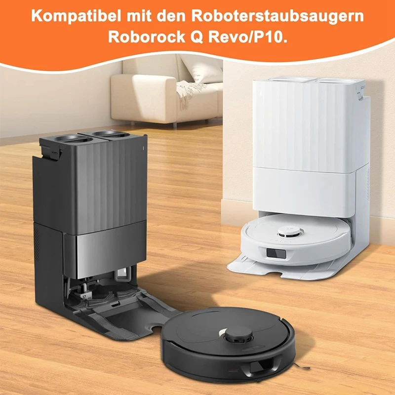Roborock Q Revo P10 로봇 진공 청소기 사이드 브러시 걸레 천 먼지 봉투 부품 액세서리