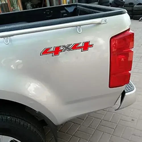 2pcs 4x4 Decal Sticker for Car Pickup 4x4 Off Road Truck 4WD Car Body Sticker Automobiles Decoration Vinyl Decal Car Accessories