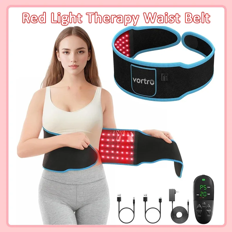 

Red ＆Infrared Light Therapy Belt 850nm 660nm LED Beauty Devices Fo Wrap Burn Fat Face Wrap Slimming Waist Heat Pad Full Body