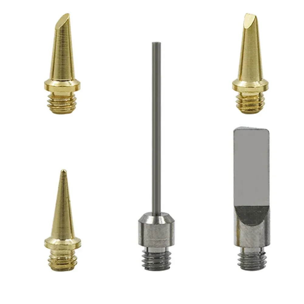 Soldering Tips Soldering Iron Tip Iron Kit Torch Pen Silver Copper Gas HS-1115K Head Welding Rework Accessories