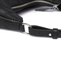 100% Genuine Leather Underarm Women Shoulder Crossbody Bag Large Capacity Half-Moon Women Bags Designer Cowhide Commute Tote Sac - Image 5