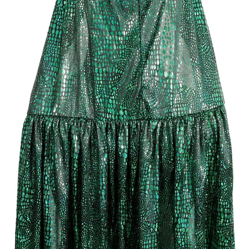 Halloween lantejoulas capa com capuz bruxa morte capa crianças adulto pai-filho traje masquerade palco desempenho vestir-se