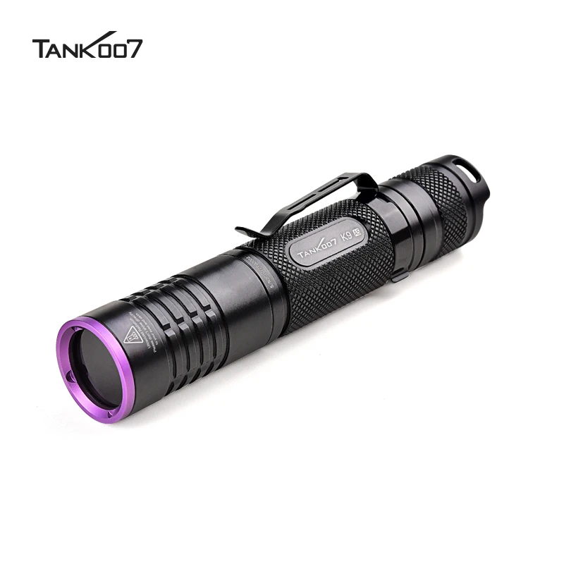 tank007-k9a5-uv365-lampe-de-precision-coreenne-de-haute-technologie-perles-lampe-de-poche-uv-lampe-de-poche-uv-rechargeable-etanche-et-resistante-aux-chutes