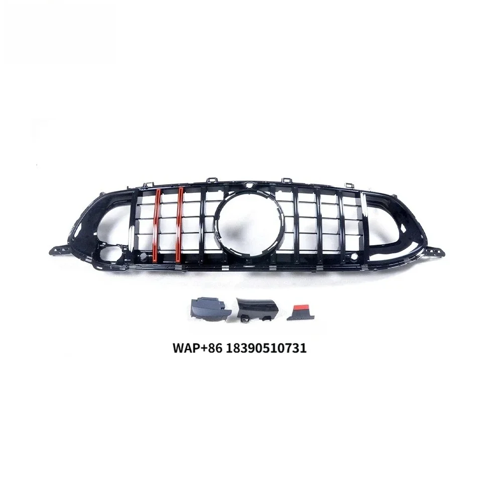

GT63 Front Grille Front Center Bumper Grille Water Paint New Exterior Parts Car Center Grill Auto Upgrade Replacement Accessory