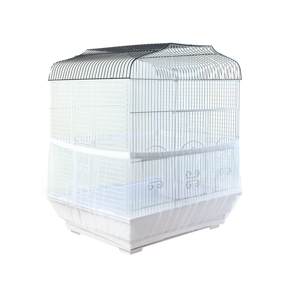

Bird Cage Accessories Pet Liners Skirt Mesh Cover Supplies Accessory Net Birdcage