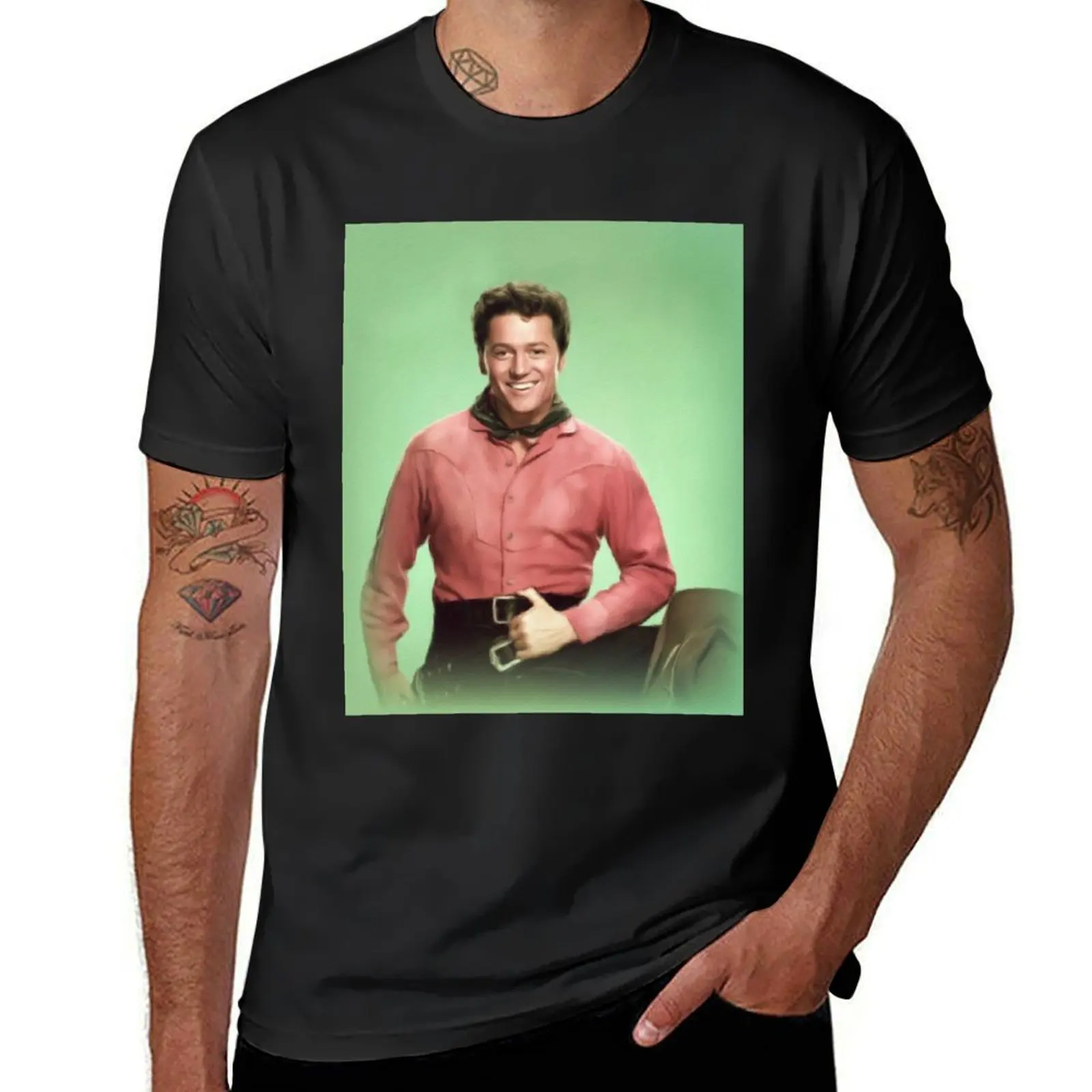 Gordon MacRae, Singer and Actor T-Shirt customs vintage heavyweights plain white t shirts men