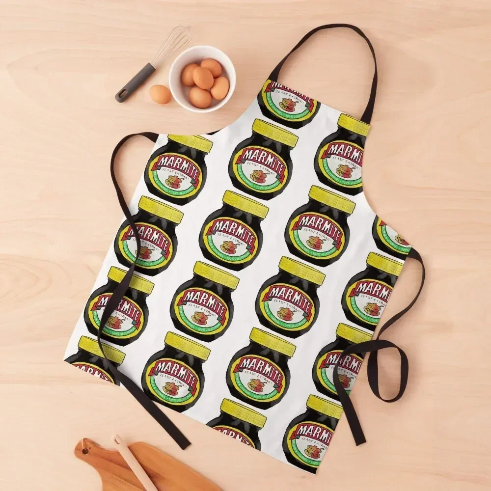 

Marmite Apron For Girl Chef jacket men Women's Home Clothes Apron