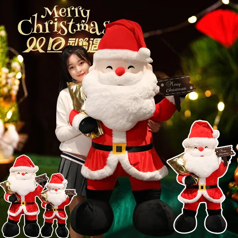 

Лидер продаж Simulatio мультфильм Санта-Клаус плюшевые игрушки мягкие аниме плюшевые куклы Рождественский домашний декор для вечеринки для детей подарки на Новый год