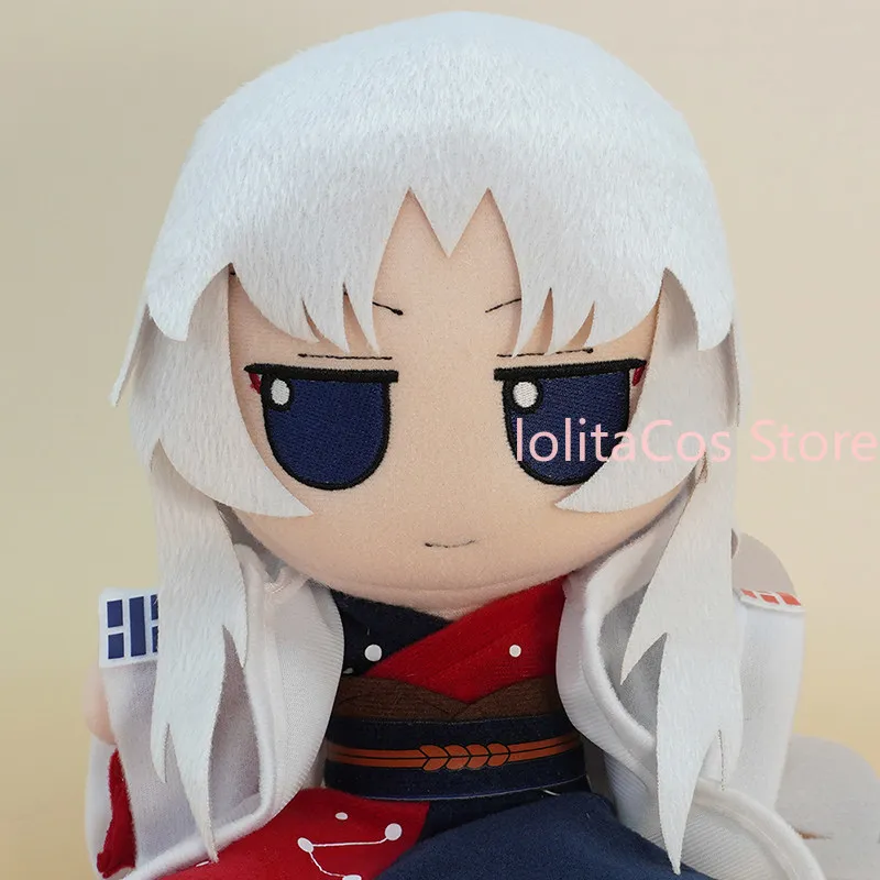 20cm Touhou Project Yagokoro Eirin Kawaii Fumo Plush Doll Anime Stuffed Toy Cosplay Dress Up Toy Cotton Figure Birthday Gift