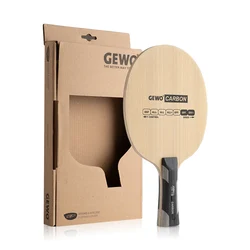 Original GEWO POWER CARBON Table Tennis Blade Racket Loop Offensive Fast Attack Ping Pong Bat Paddle