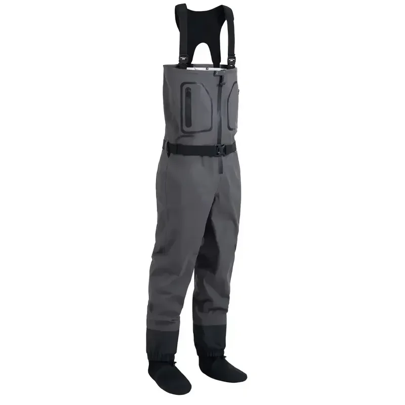 2026for Breathable 5 Layer Insulated Chest Waders Waterproof Stockingfoot Fishing Wader for Fly Fishing