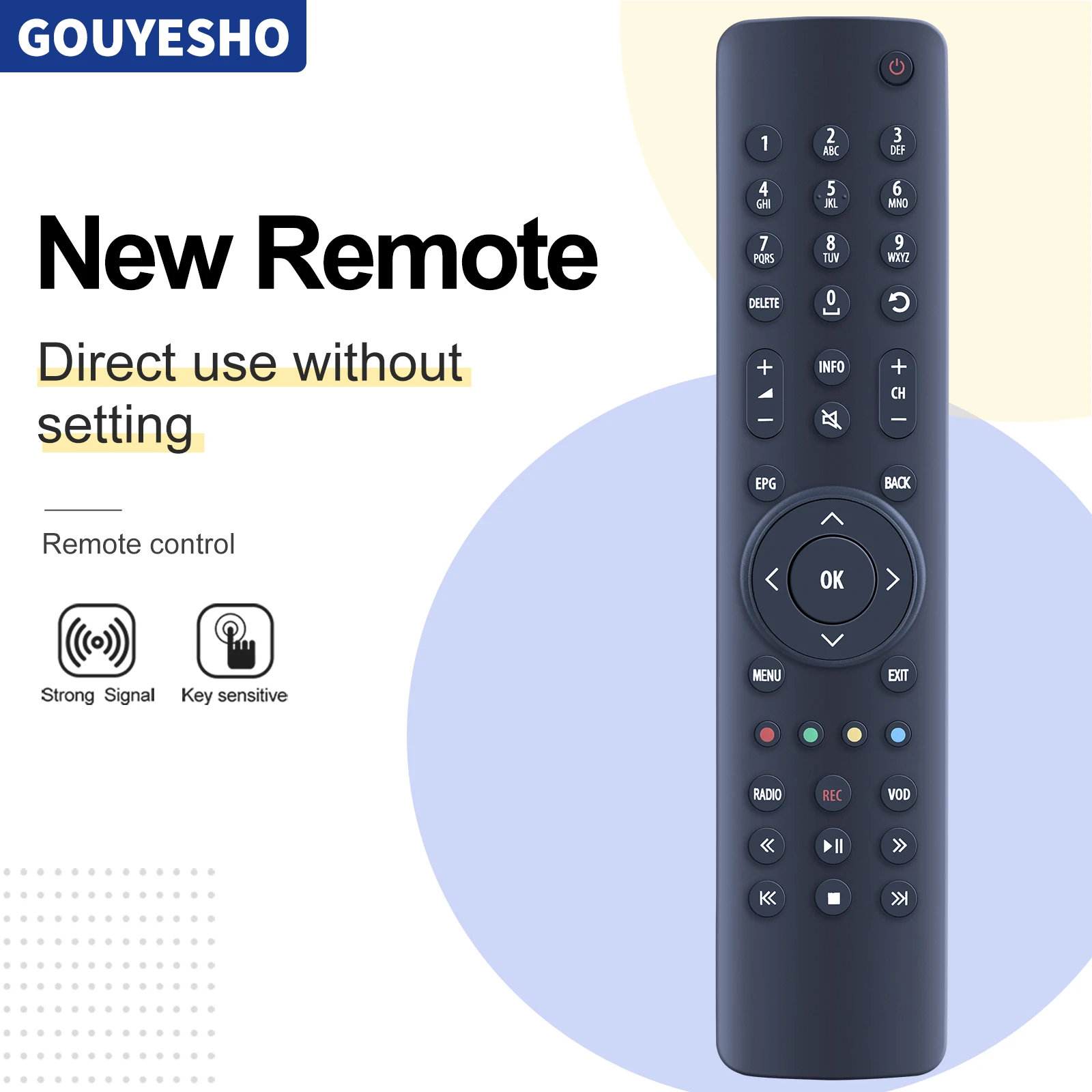 

Новый пульт дистанционного управления для ARRIS MOTOROLA Net TV Plus Compact HD IPTV Set-Top Box