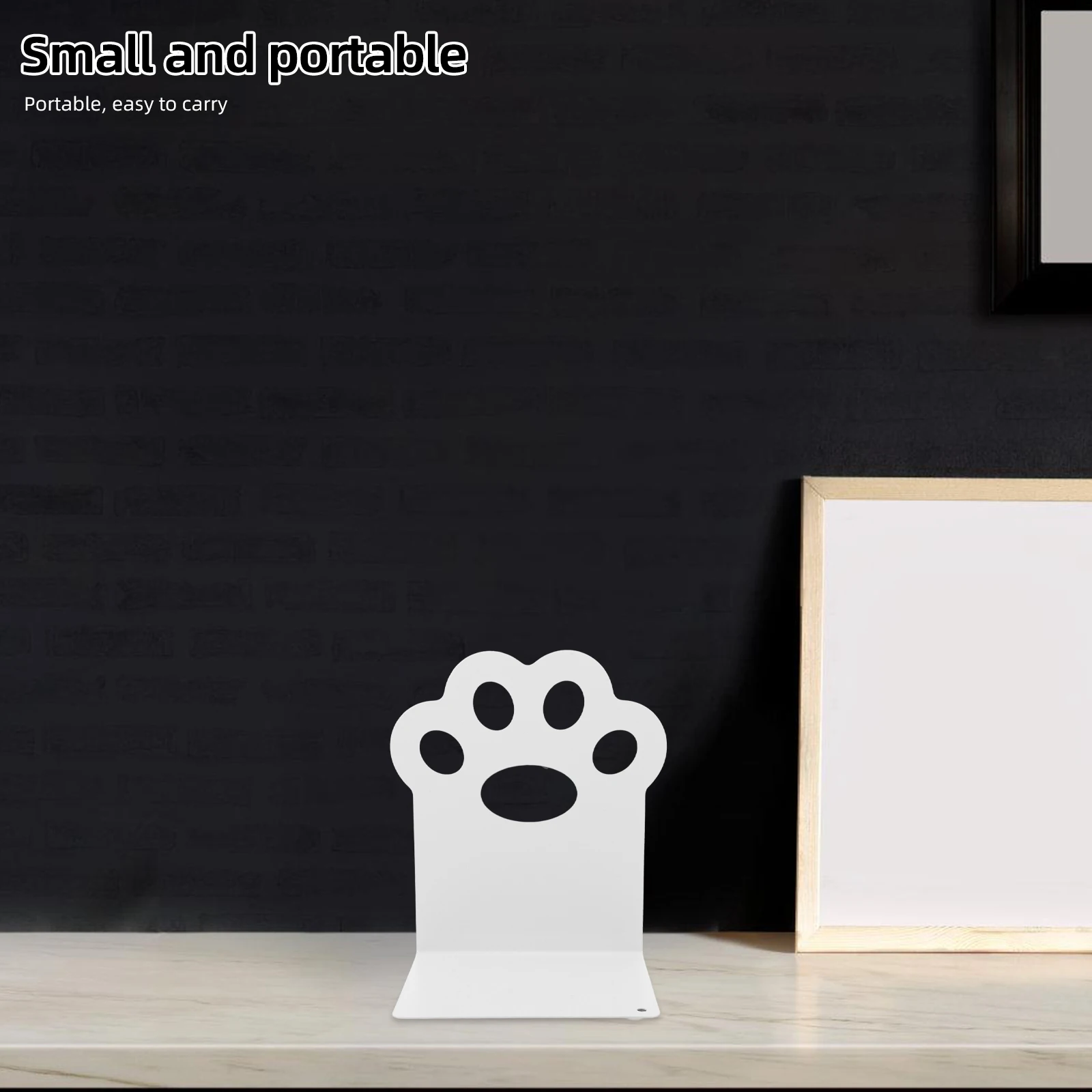 

Cat Paw Bookend Exquisite Stands Reader's Bookends Holder for Reading Sturdy Holders Office