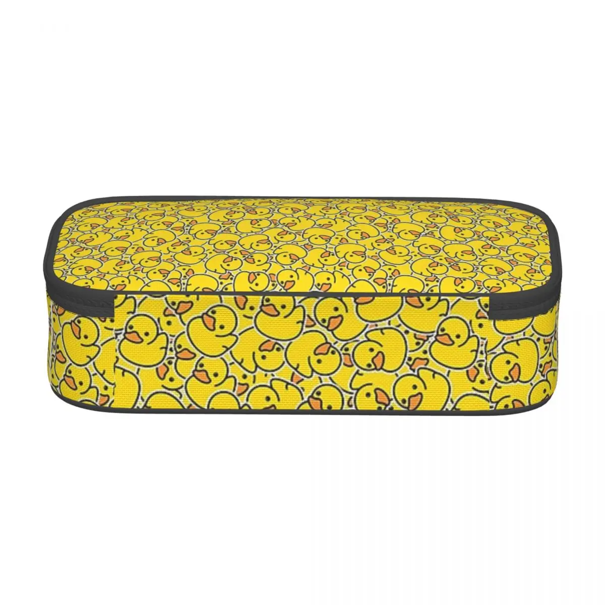 

Желтые классические резиновые пеналы в виде утки для студентов, коробка для ручек, сумка для карандашей, большая вместительная сумка для карандашей, держатель для ручек