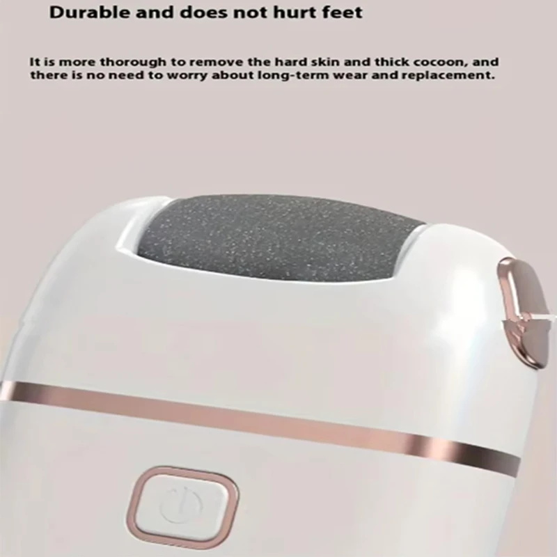 ماكينة باديكير كهربائية منزلية، مقشر القدمين المحمول وكاشطة القدم لإزالة الجلد الميت والكالس #6