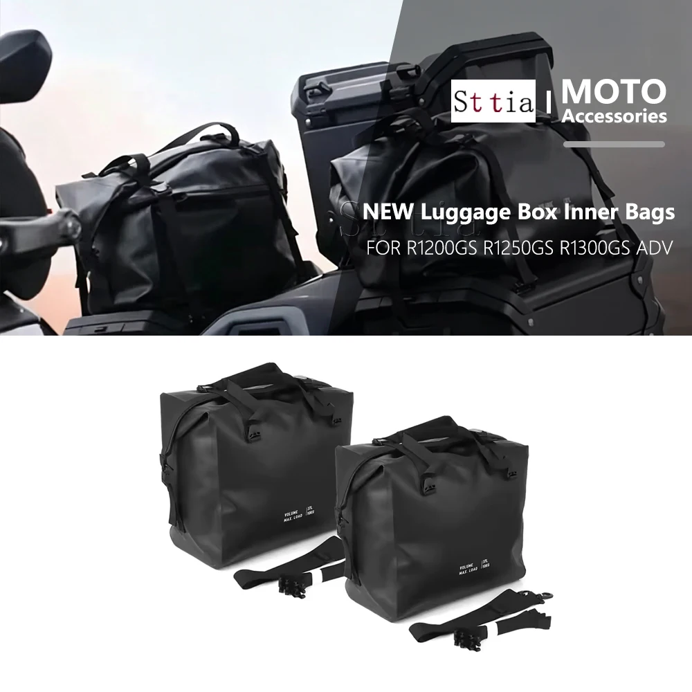 Motorcycle Accessories Aluminium Case Liner Bag Luggage Box Inner Bags 2024 For BMW R 1300 GSA R1300GS Adventure R 1300 GS ADV