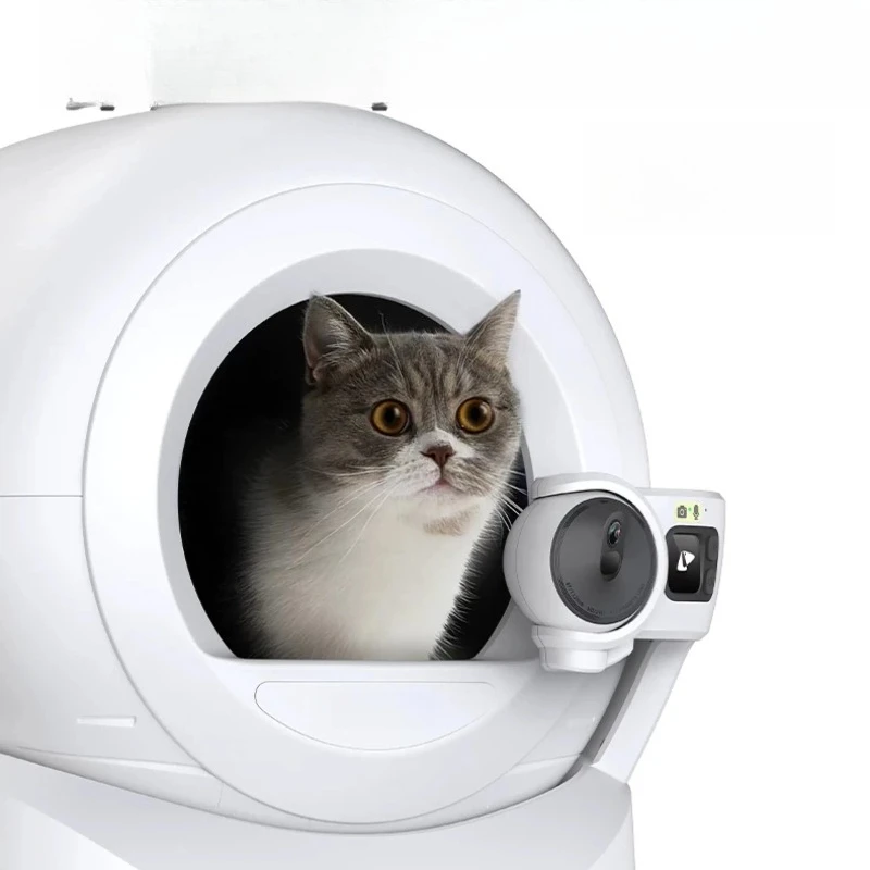 Automatic cat toilet Smart cat litter box Closed electric cleaning supplies
