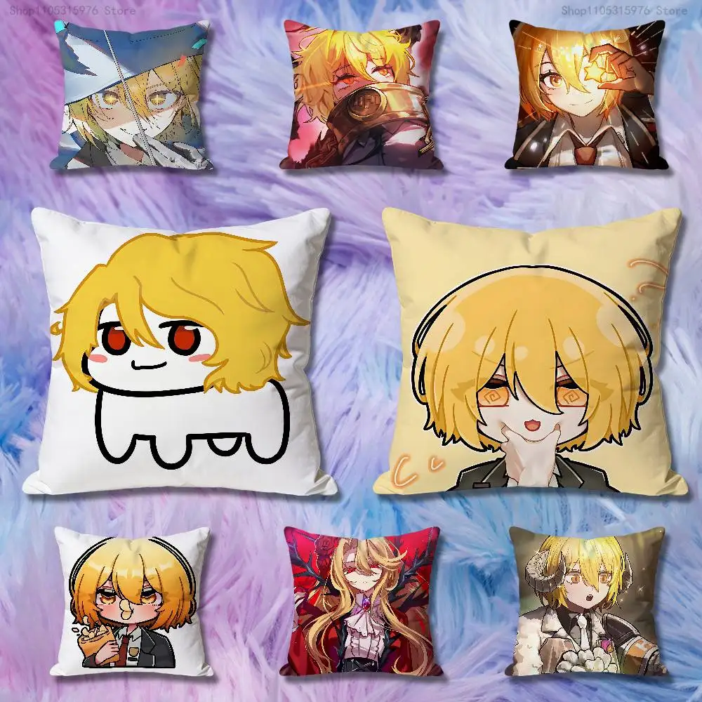L-Limbus C-Company Don Quixote Celebrity Merchandise All-Match Printed Pillow Case Sofa Car Office Room Decoration Protector
