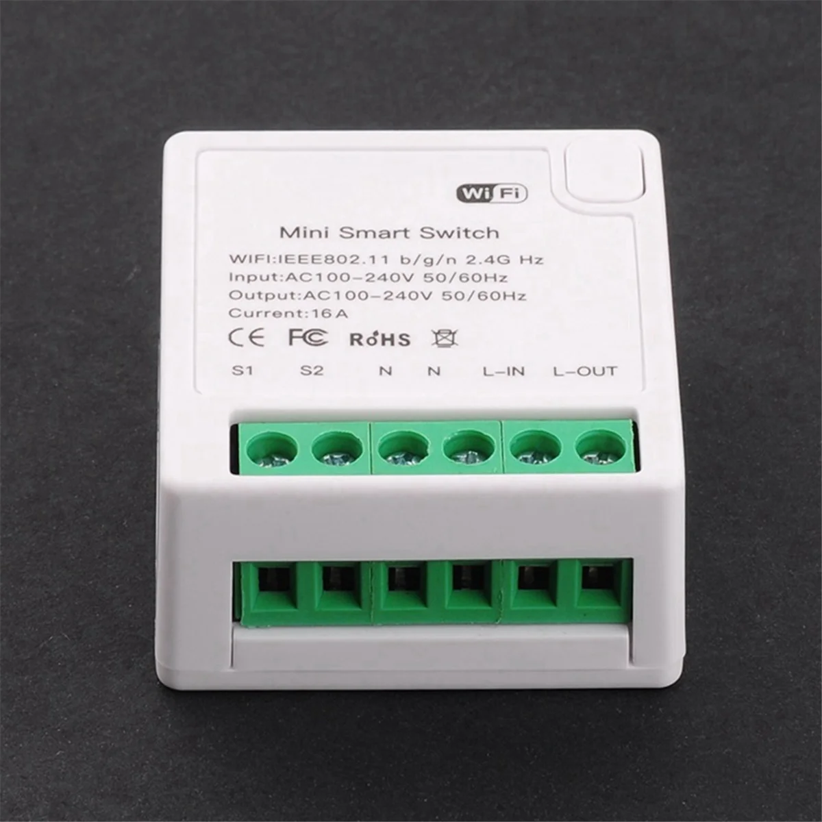 Y02ATUYA MiNi 16A Smart Switch Non-Metered Version Smart Wifi Switch Voice Control Home Automation Light Relay Module - Image 2