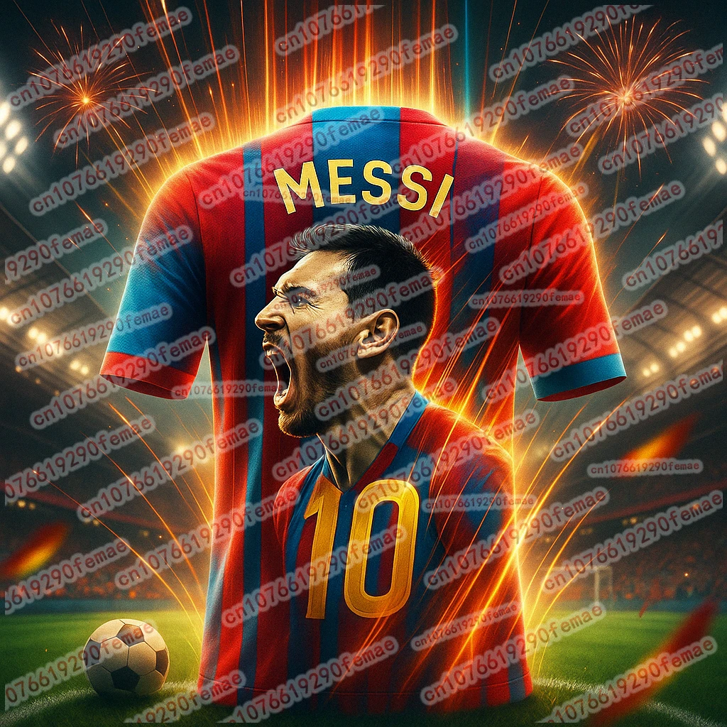

Celebrate the GOAT! Messi Fan Jersey – HOT SALE Commemorative Shirt with Unique Prints for Outdoor Sports and Loyal Supporters