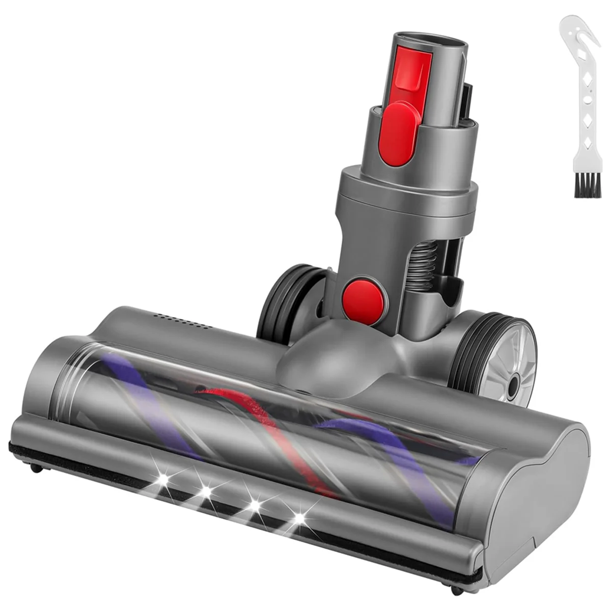 

For Dyson V7 V8 V10 V11 V15 Cordless Stick Vacuum Cleaners with LED Headlights Roller Floor Brush Head Replacement