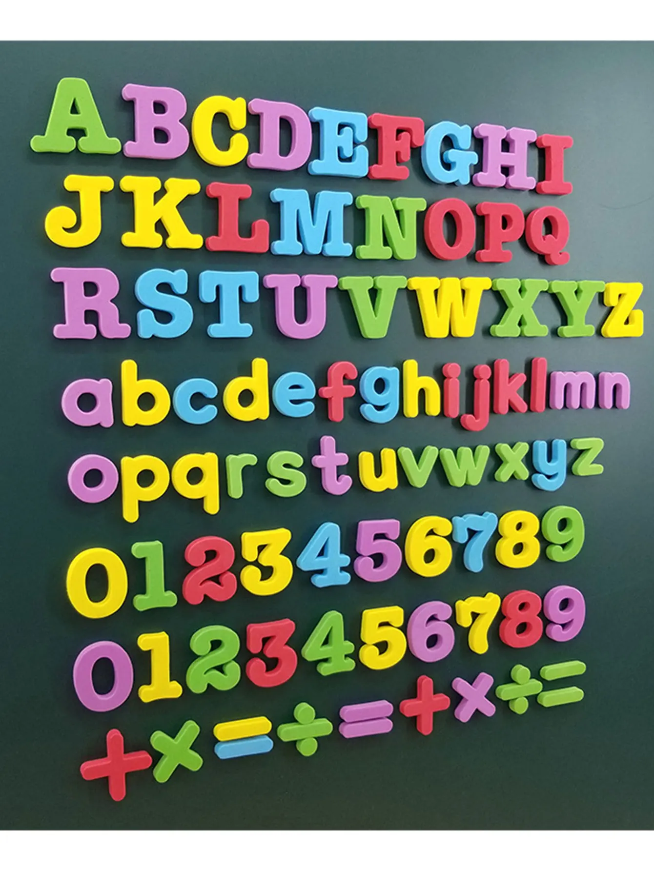 ABC 123 Fridge Magnetic Letter Numbers Refrigerator Stickers Educational Preschool Learning Children's Toys Gift