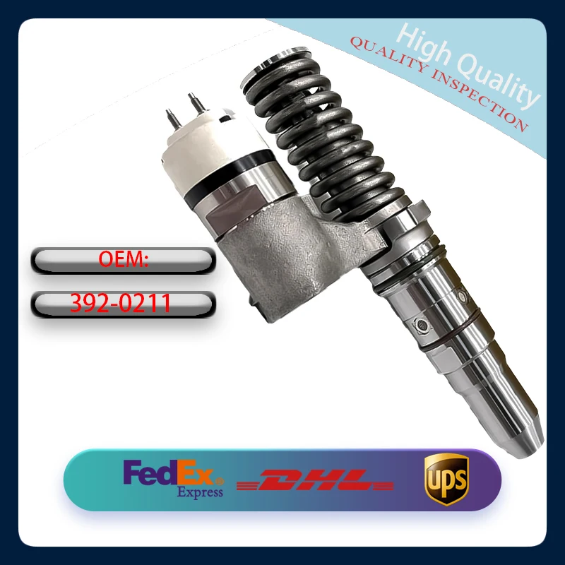 

New Common Rail Fuel Injector 392-0211 3920211 20R-0849 Fit 3508 3512 3516 3512B 3516B Engine Spare Parts
