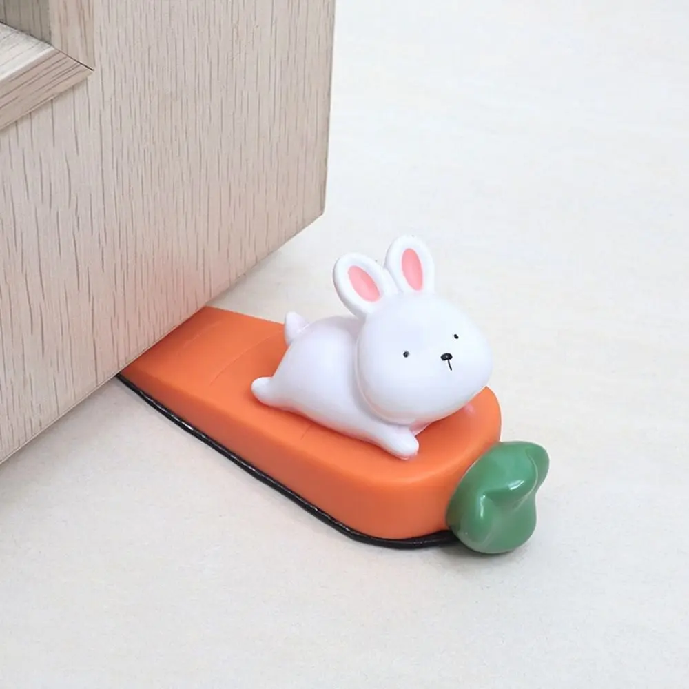 Anti-pinch function Cartoon Door Stopper New Durable PVC Shock Absorbent Block Mute Silent Block Flexible Door Blocking Door