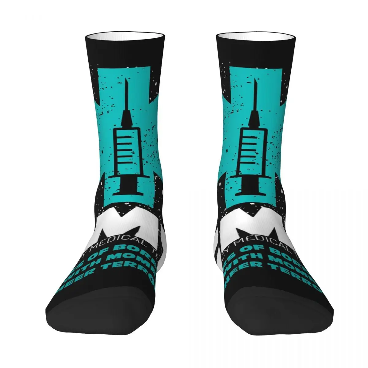 

Техник неотложной медицинской помощи EMT, рубашка-рубашка, носки в стиле Харадзюку, супер мягкие чулки, всесезонные длинные носки, аксессуары