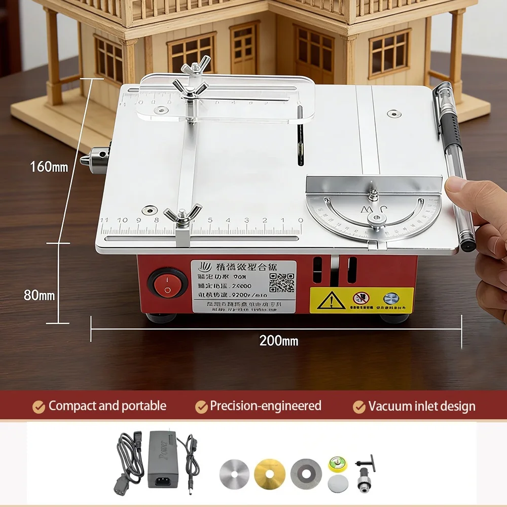 

Мини-настольная пила, многофункциональный режущий станок, портативная настольная пила для печатных плат, акрила и небольших деревянных проектов