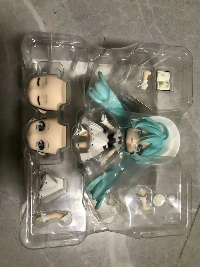 In Magazzino Gsc Clay Man 2490 Action Figure Hatsune Miku Symphony Q-Versione Comune Movimento Ciondolo Modello Decorazione Giocattolo Per Bambini Regalo