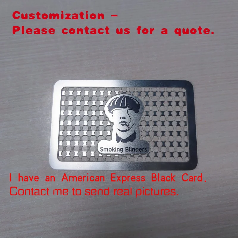 

custom.Custom Embossed Printing Warranty Metal Card Watch/product Metal Guarantee Card Membership Vip Cards