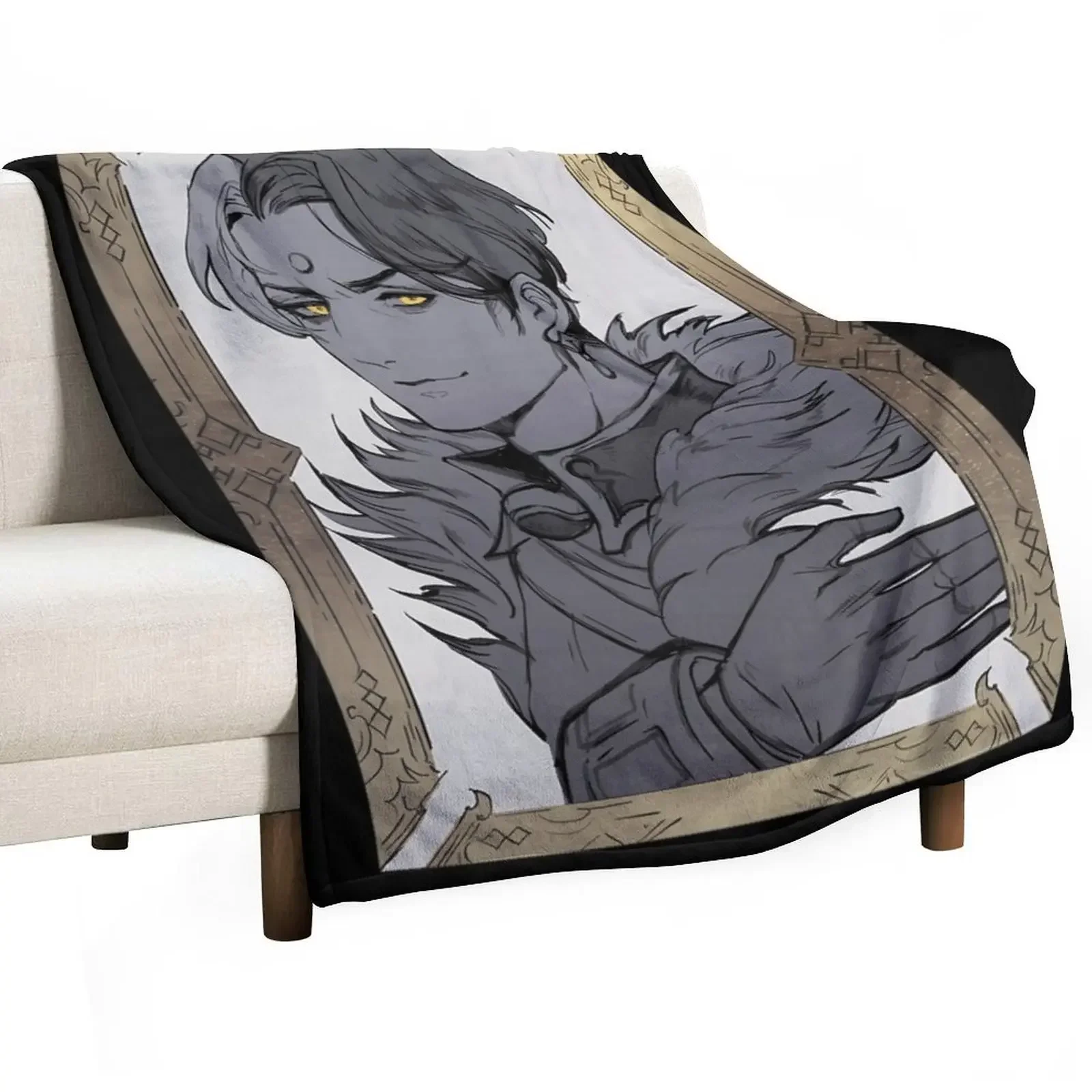 Emet-selch - Radiance Throw Blanket funny gift Designers valentine gift ideas Comforter Blankets