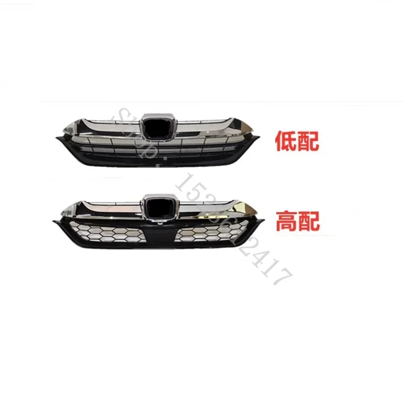 

For Honda CRV CR-V 2017 2018 2019 Chrome Front Upper Bumper Hood Radiator Grill Grille Car styling Accessories