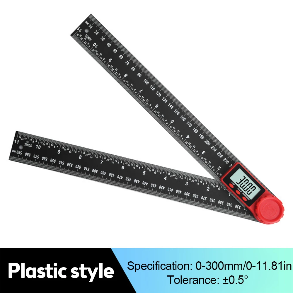 360 Electronic Goniometer Protractor Angle Measurement Tool Angle Ruler Meter Angle Finder Woodworking Tools