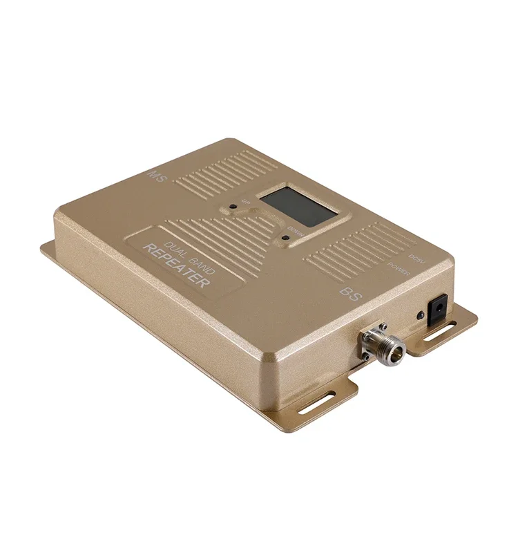 Hot Seller Dual band 3G 4G mobile signal repeater 800/2100MHz cell phone booster amplifier repeater with AGC and ALC factory