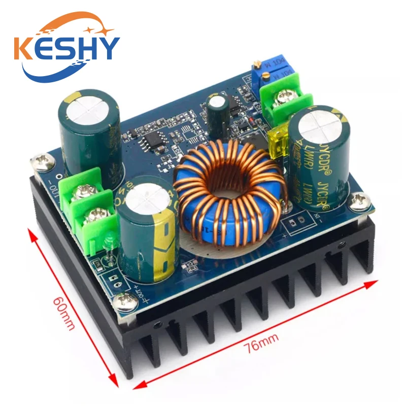 DC 10-60V To 12-80V High Power Boost Module 600W MPPT Solar Constant Voltage Constant Current Vehicle Voltage Regulator Module