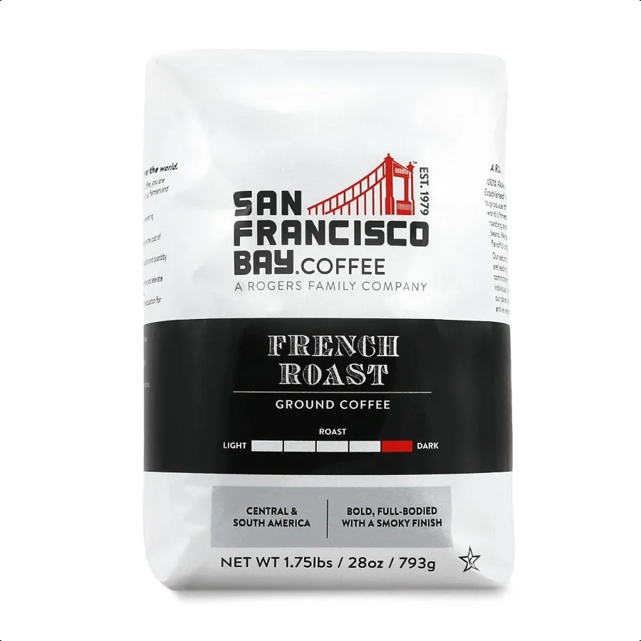 

SF Bay Coffee French Roast 28 Ounce Ground Dark Roast