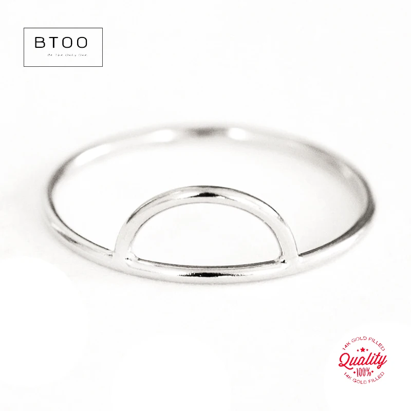 

925 Sterling Silver 5mm Single Arch Ring Made , Wholesale BULK DIY Jewelry Findings Minimalist Sterling Silver Arc Ring
