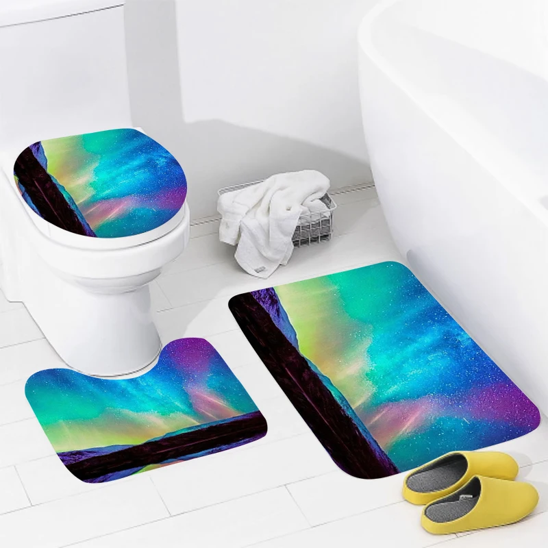 home bathroom floor mats Modern Nordic style Bath Foot mat modern bathroom accessories rug Toilet mat Bathtub anti-slip carpet