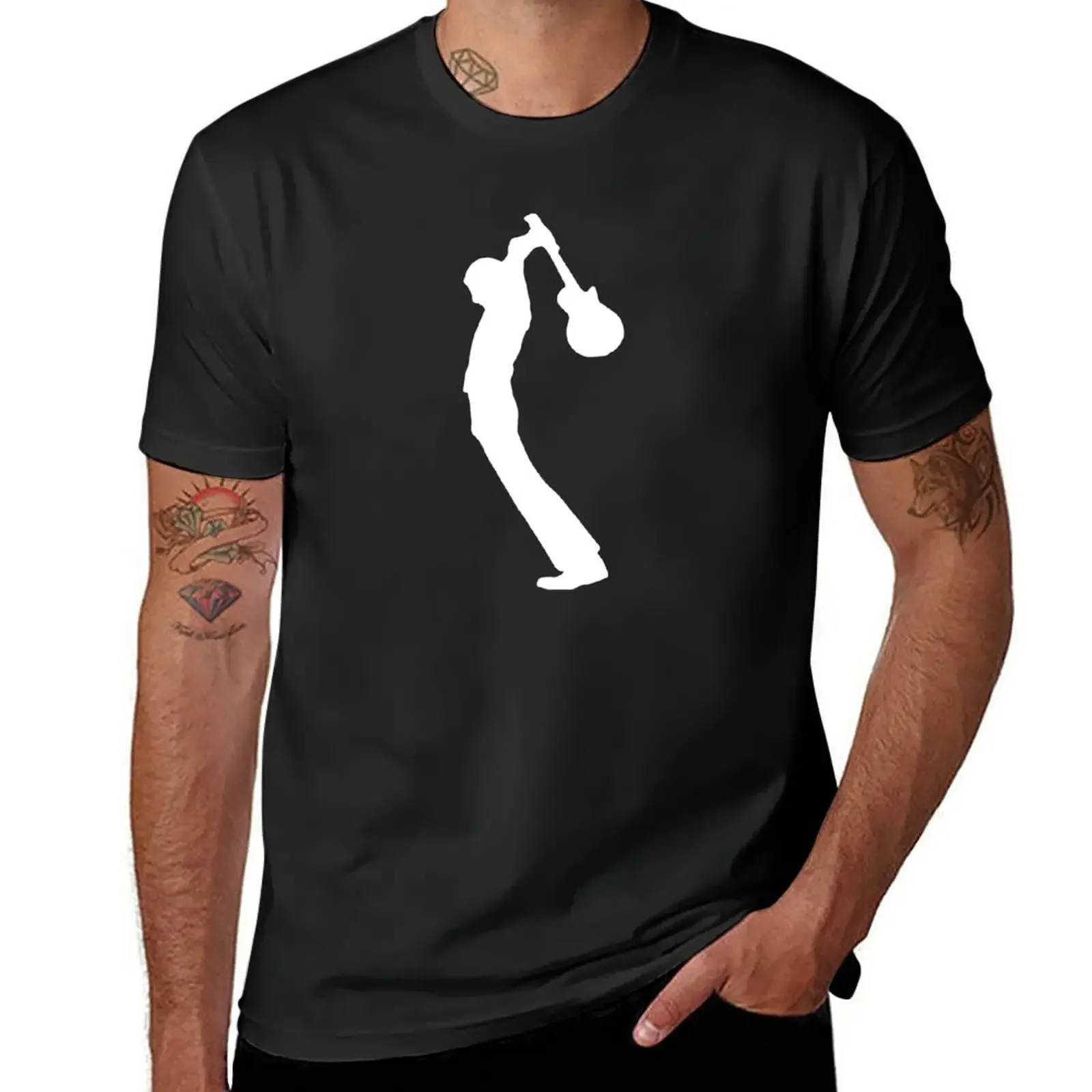

New Pete Townshend Unisex Graphic Trending Unisex Youth Love Casual Cute Simple Love black T-Shirt