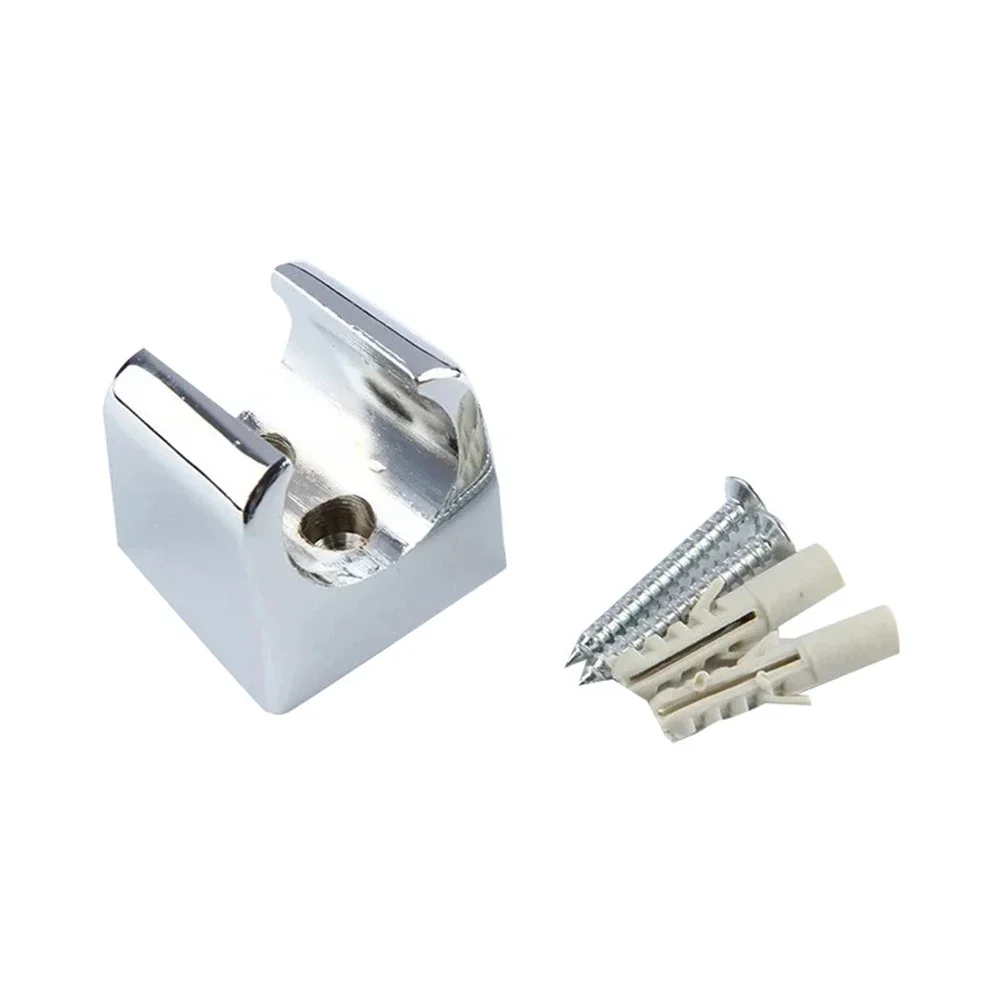 หัวฝักบัว Wall Bracket โลหะผสมหัวฝักบัวห้องน้ํามือถือหัวฝักบัว Wall Bracket Holder Home Improvement ประปา