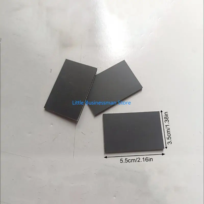 Anti-Rutsch-Silikonmatte, Stoßdämpfung, rechteckiges Fußpolster für Laptop-Möbel M76A – Detail 6