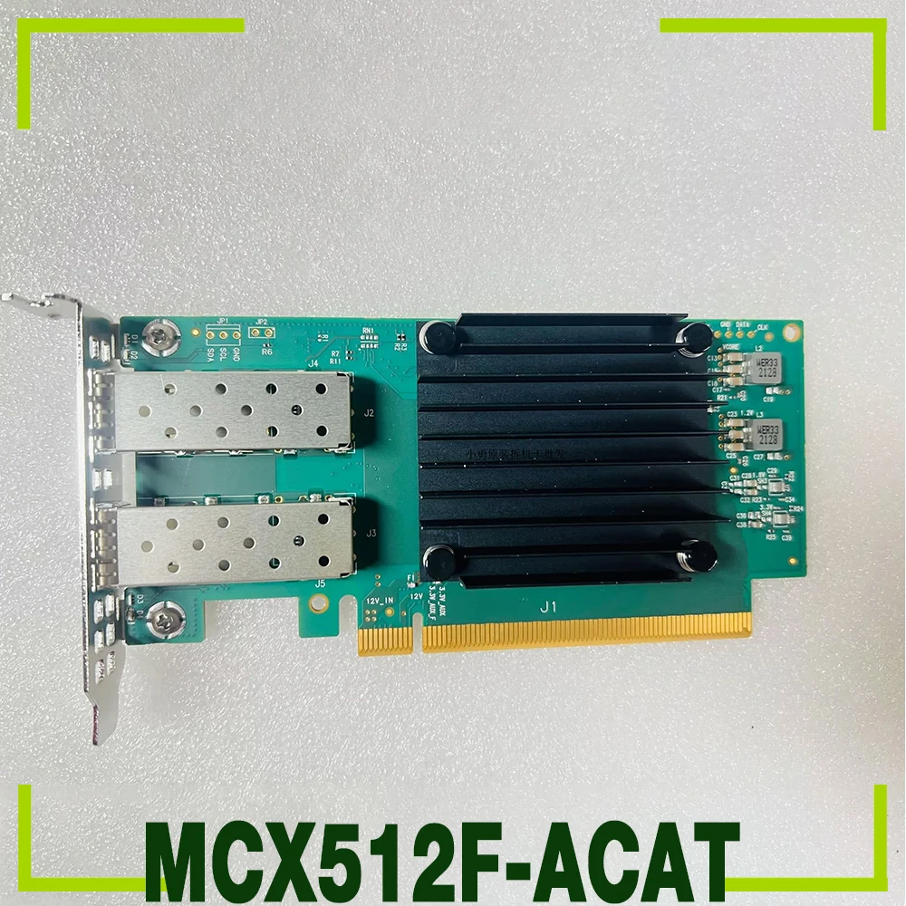 CX512F For Dell performs better than MCX4121A 10/25G dual-port NIC 0V5DG9 MCX512F-ACAT