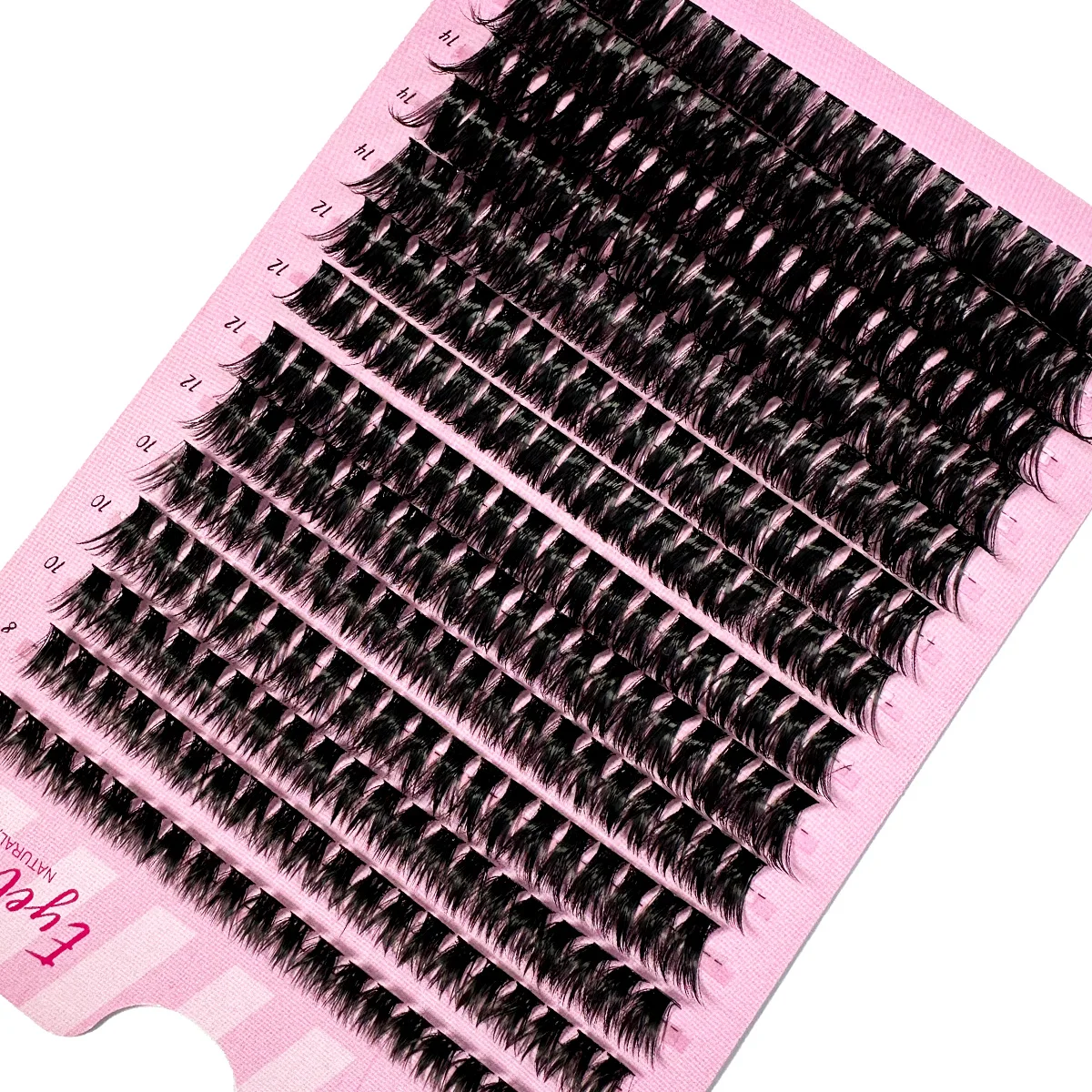 14 Rows/280PCS 5D Fluffy Cluster Lashes 30D/40D60D/80D/100D Thick Eyelash DCurl 8-16mm Mix Individual Lashes DIY Lash Extensions