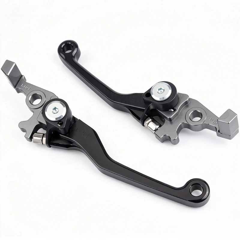 D8KE Motorcycle Brake Lever Pair for a Model-Specific Replacement Task