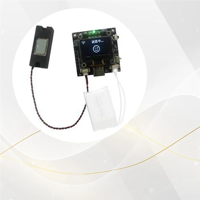 

A23F-для Deepseek Xiaozhi AI Voice Chat Robot Xmini ESP32-C3 Макетная плата с 0,96-дюймовым OLED-дисплеем для голосового чата AI