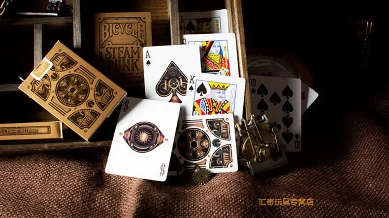 Bicycle Bronze Steampunk Playing Cards Deck USPCC Collectible Poker Entertainment