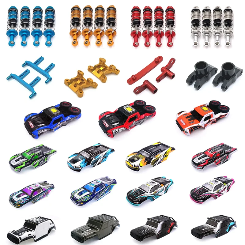 

JJRC Q130 SCY 16101 16102 16103 Car shell Metal pillar Shock absorber Tire battery charger Steering cup