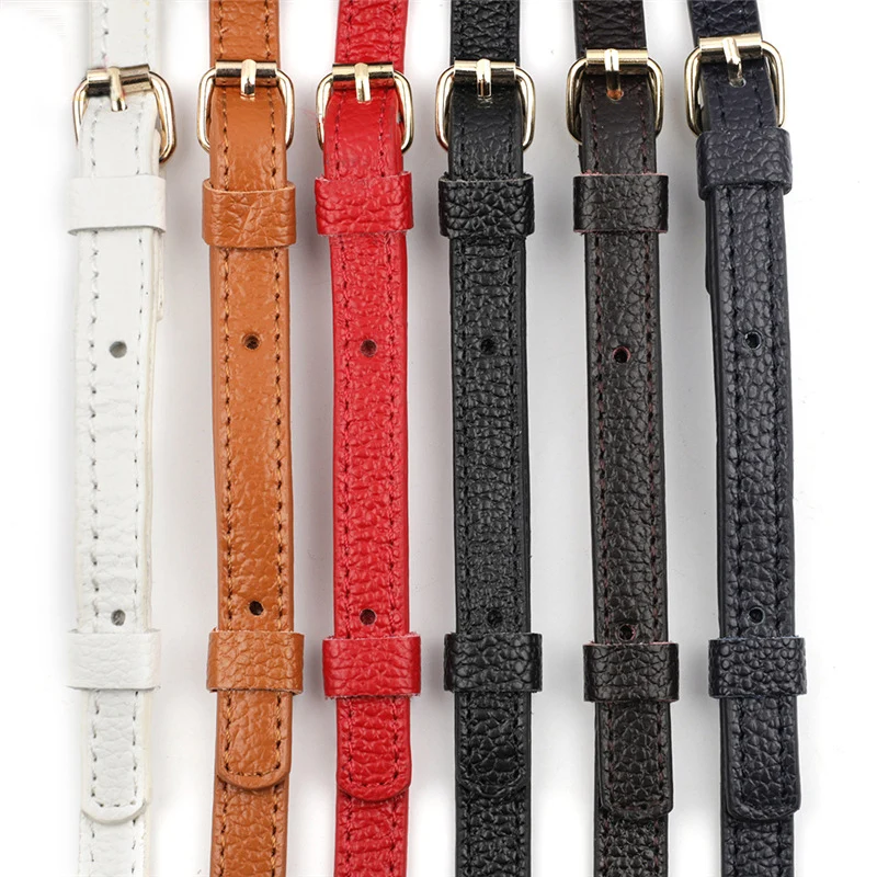 120cm Adjusted Real Leather Replacement Crossbody Shoulder Bag Strap Handbag Belt Gold Hardware For Women DIY Bag Accessories